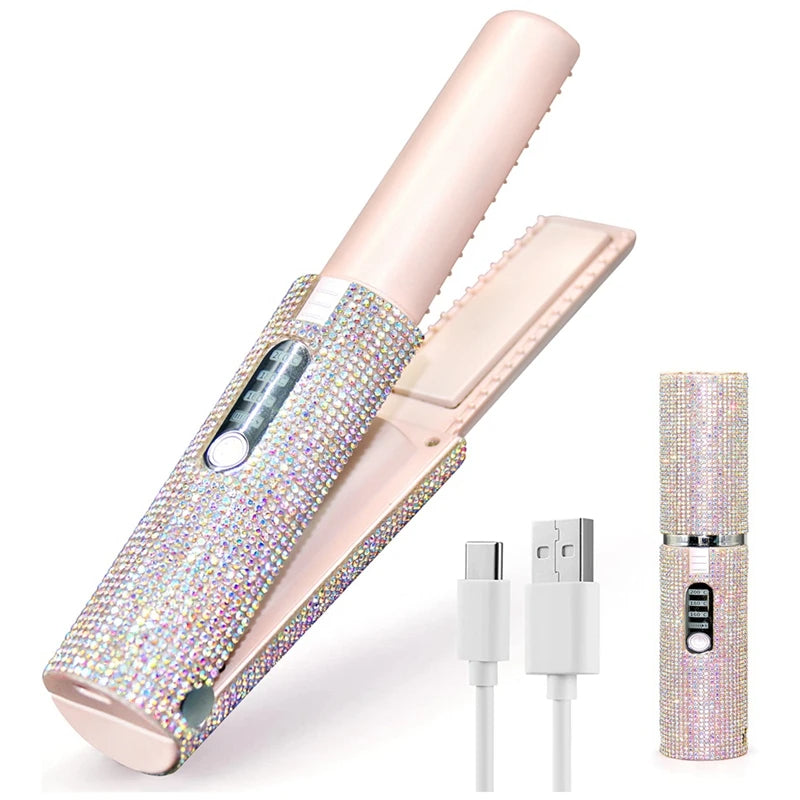 Rechargeable USB Portable Hair Straighteners